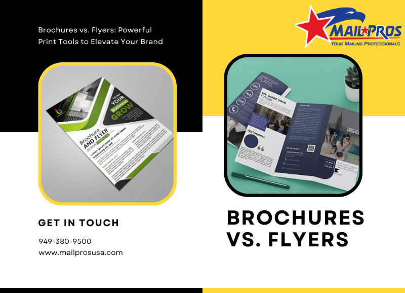 Brochures vs. Flyers: Which is Right for Your Business?
