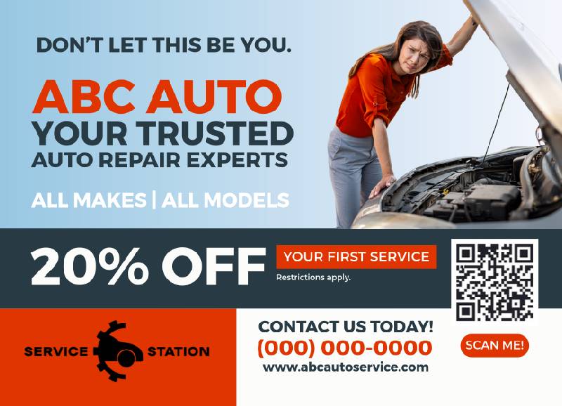 Direct Mail Marketing for Automotive Repair in Austin, TX