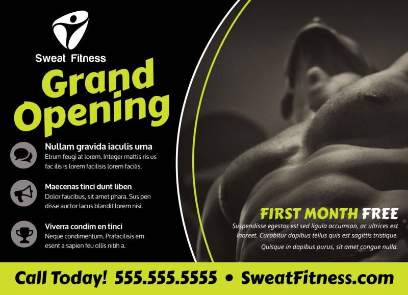 EDDM in Clovis for gyms