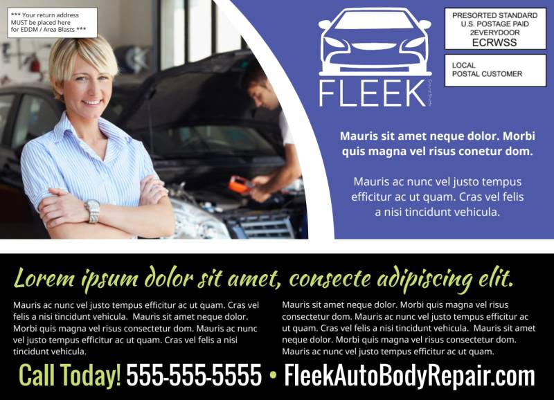 direct mail marketing in Harrisburg for auto repair