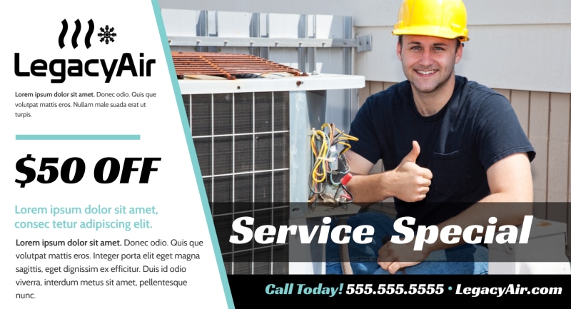 EDDM for local HVAC company in Coolidge, AZ