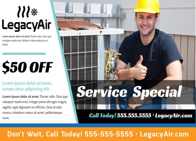 EDDM for local HVAC company in Coolidge, AZ