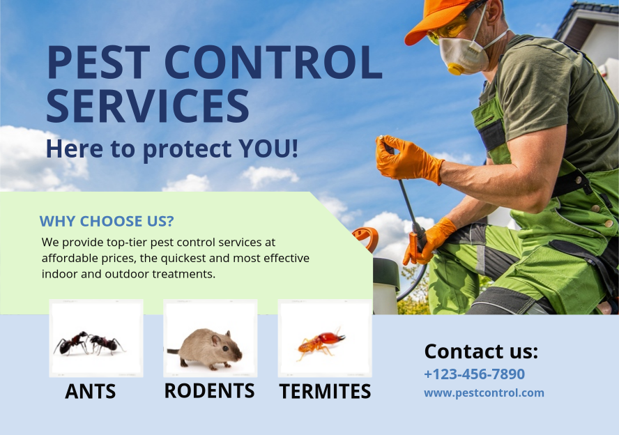 Direct Mail For A pest control service in Lakeside, OH
