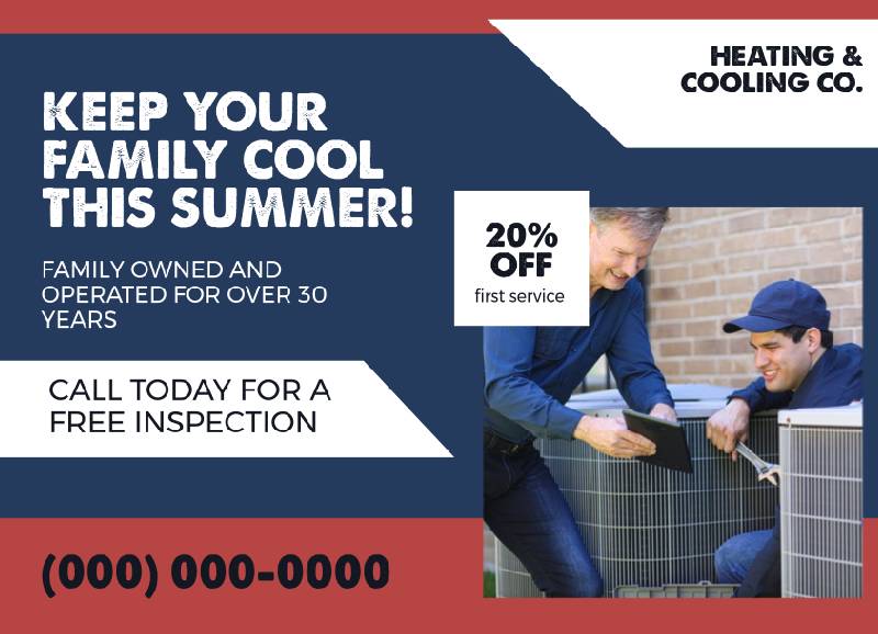 direct mail marketing in Raleigh for HVAC