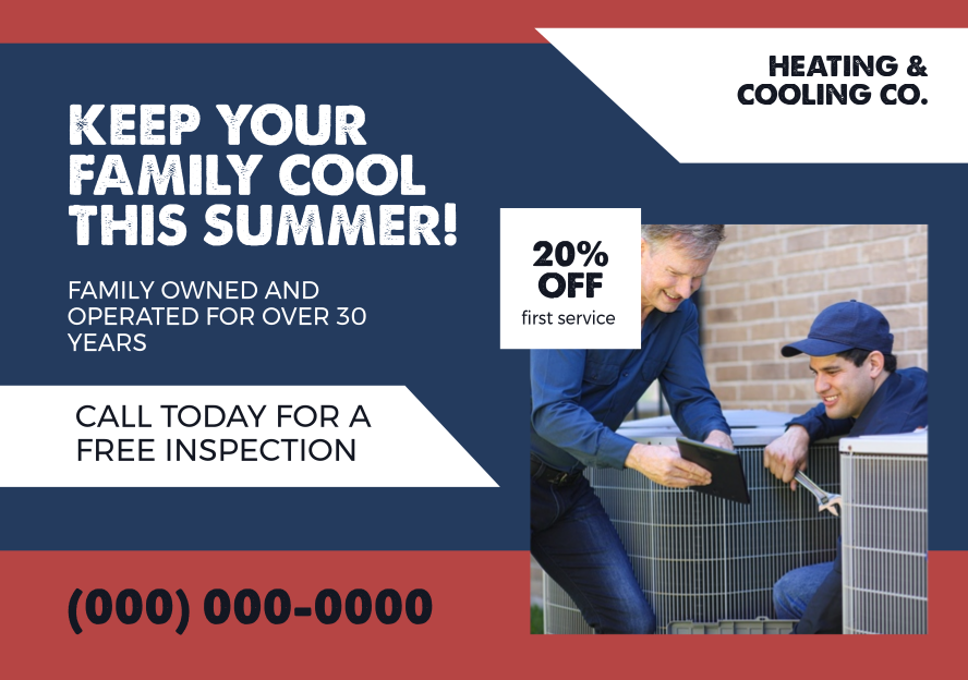 direct mail marketing in Raleigh for HVAC