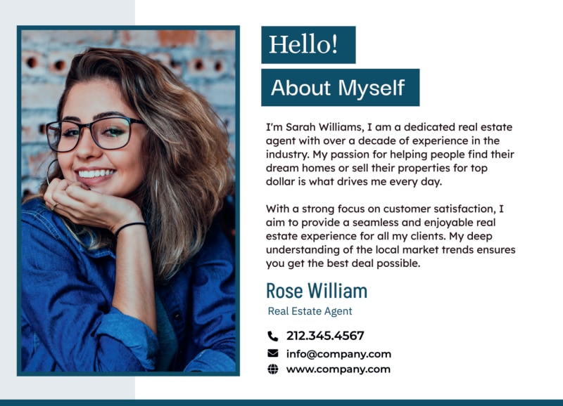 Real Estate Agent Postcard in Auburndale, FL