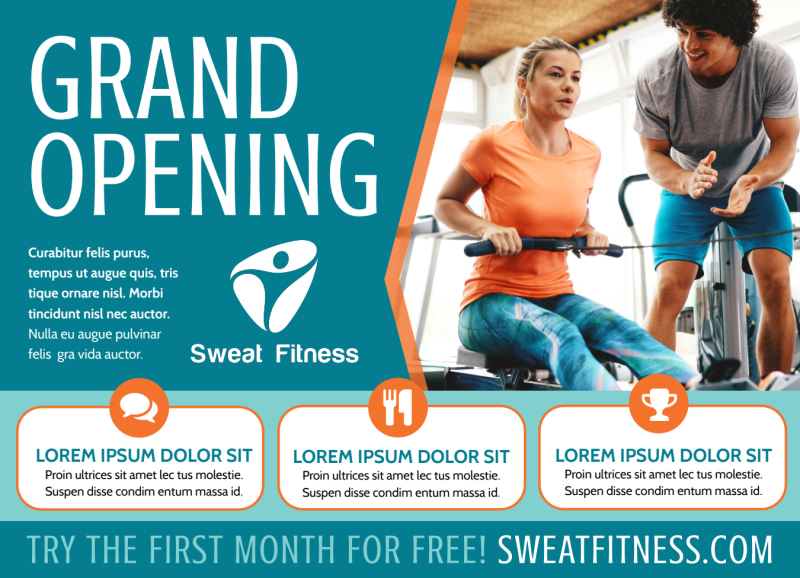 Direct Mail Marketing for A Gym & Fitness in Cranford, NJ