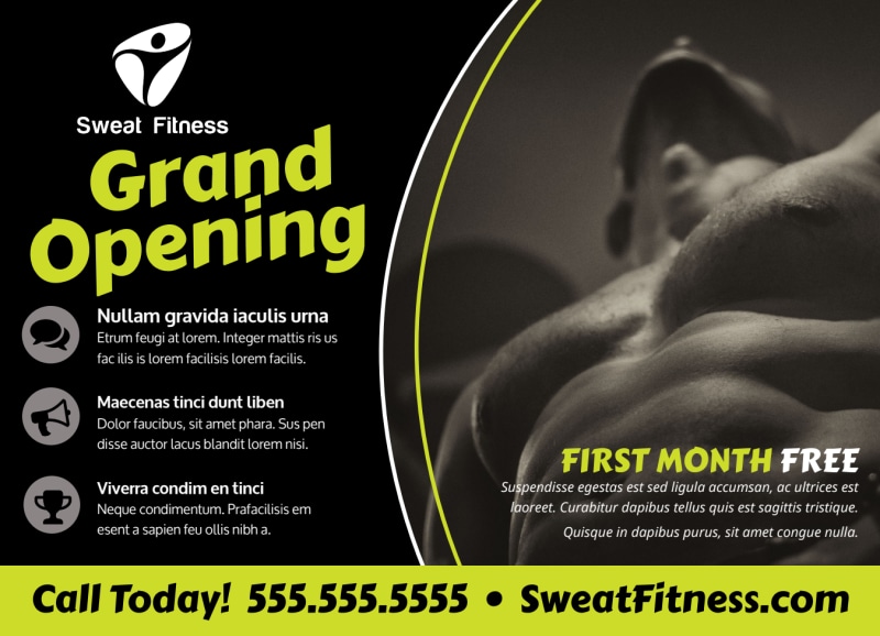 EDDM in Clovis for gyms