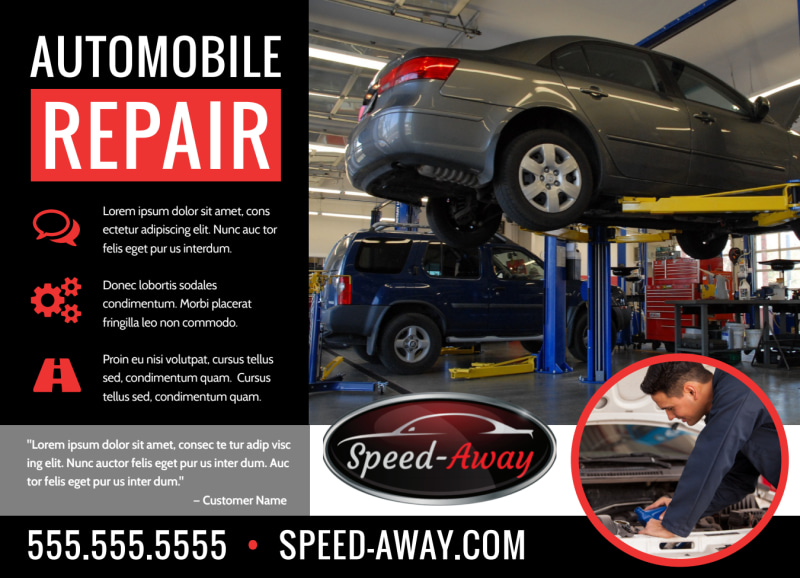 Direct Mail Marketing for Automotive Repair in Anacortes, WA