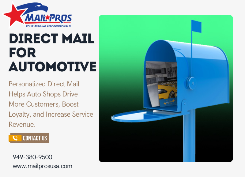How Auto Shops Can Personalize Direct Mail for Better Results
