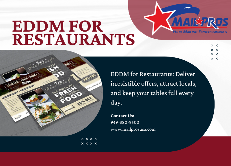 EDDM for Restaurants: Filling Tables with Direct Mail